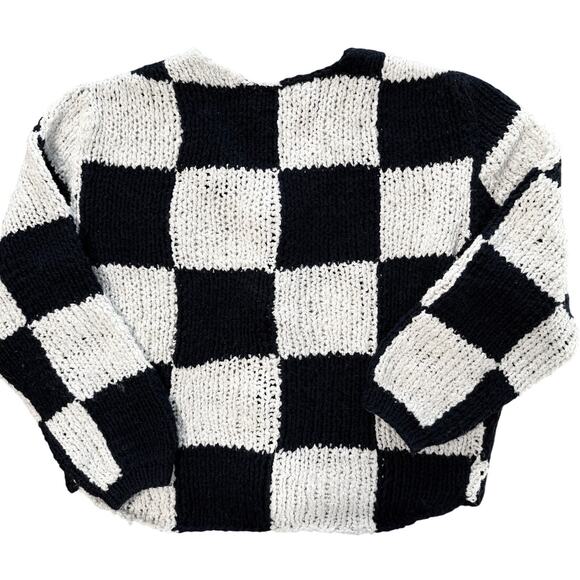 THE ELDER STATESMAN: Men's Hand Knit Squares Cardigan - S/XS - Picture 5 of 9